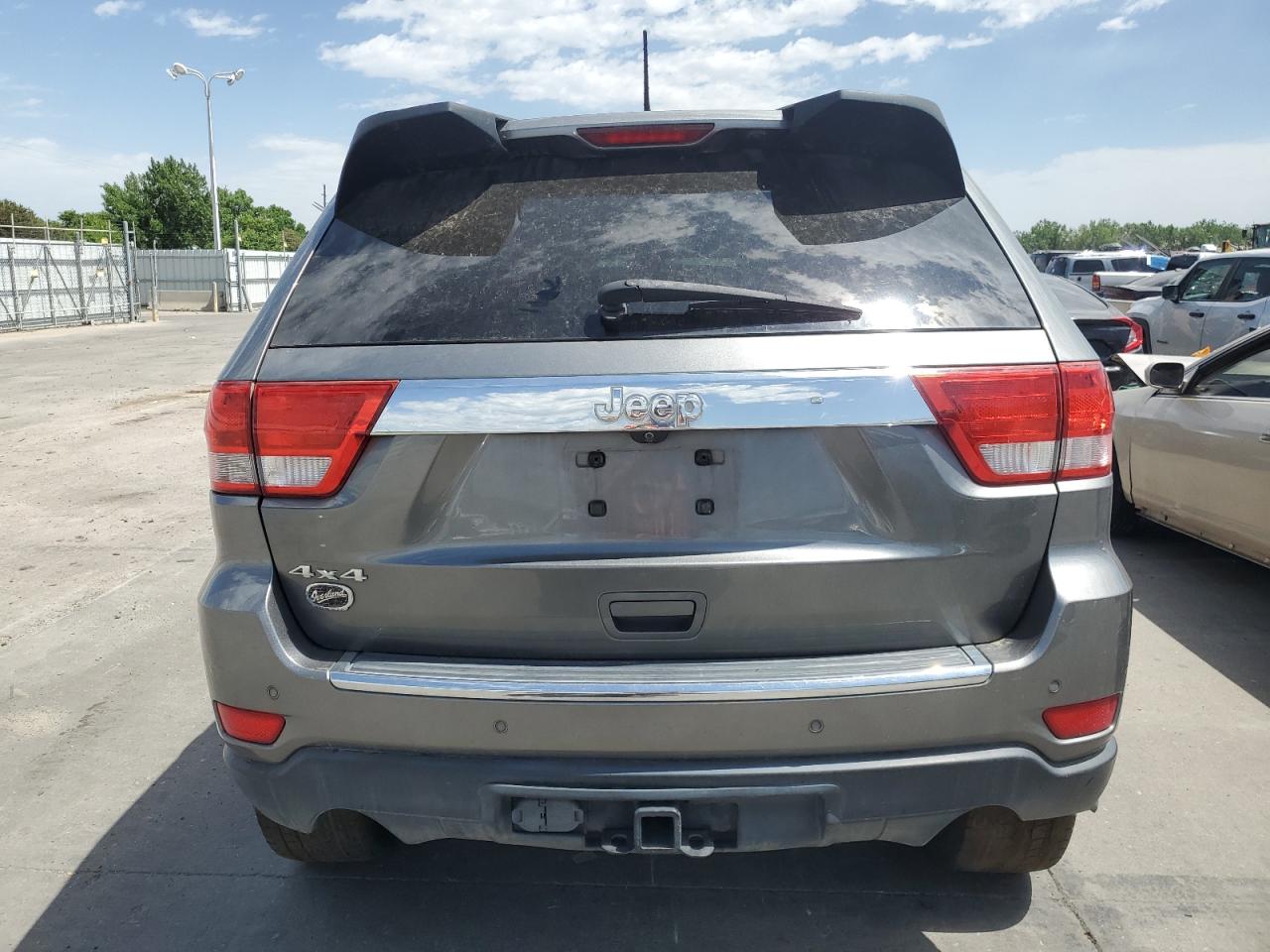 2012 Jeep Grand Cherokee VIN 1C4RJFCT8CC215156 Copart auction photo, vandalism / front end damage thumbnail 6