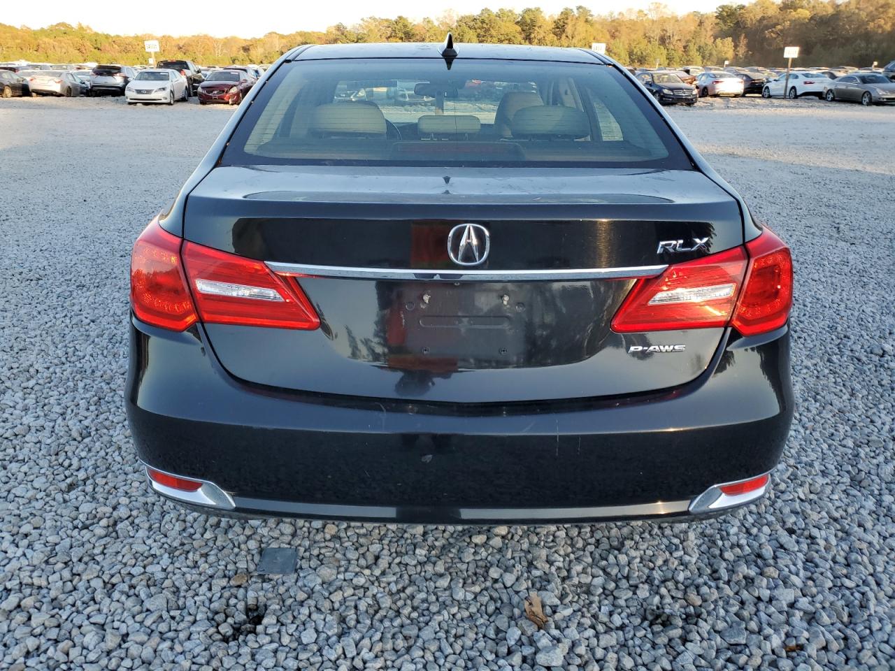 2016 Acura RLX VIN JH4KC1F56GC000889 Copart auction photo, side damage thumbnail 6