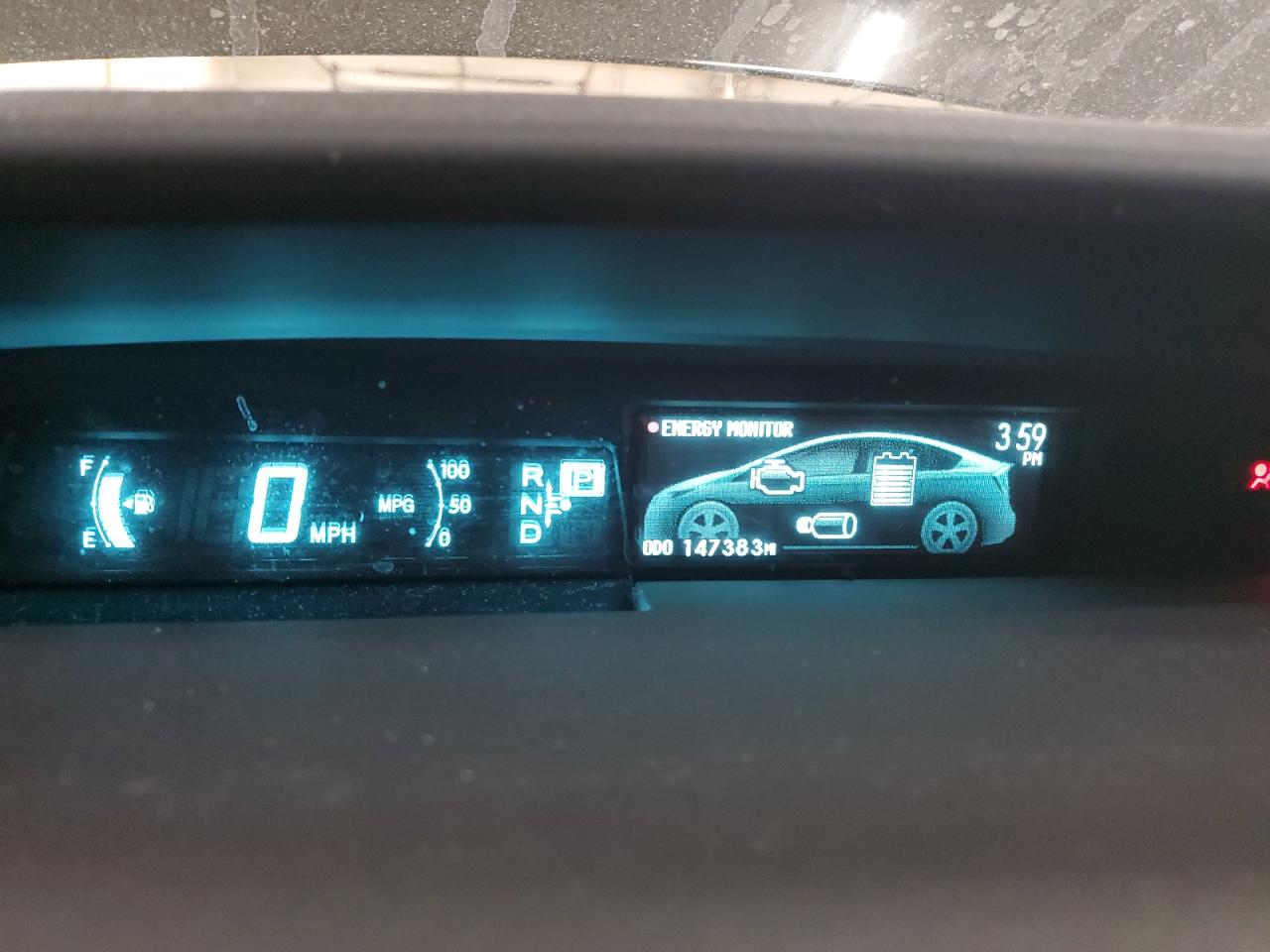 2015 Toyota Prius VIN JTDKN3DUXF0455262 Copart auction photo, front end damage thumbnail 9