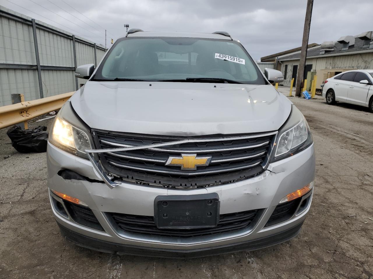 2014 Chevrolet Traverse VIN 1GNKRGKD7EJ323669 Copart auction photo, front end damage thumbnail 5