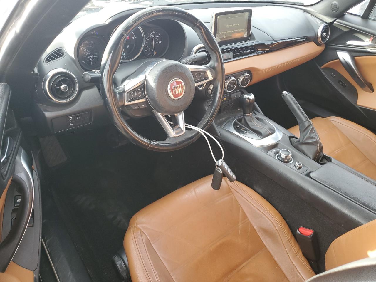 2017 Fiat 124 Spider VIN JC1NFAEK1H0107572 Copart auction photo, rear end / minor dent/scratches damage thumbnail 8