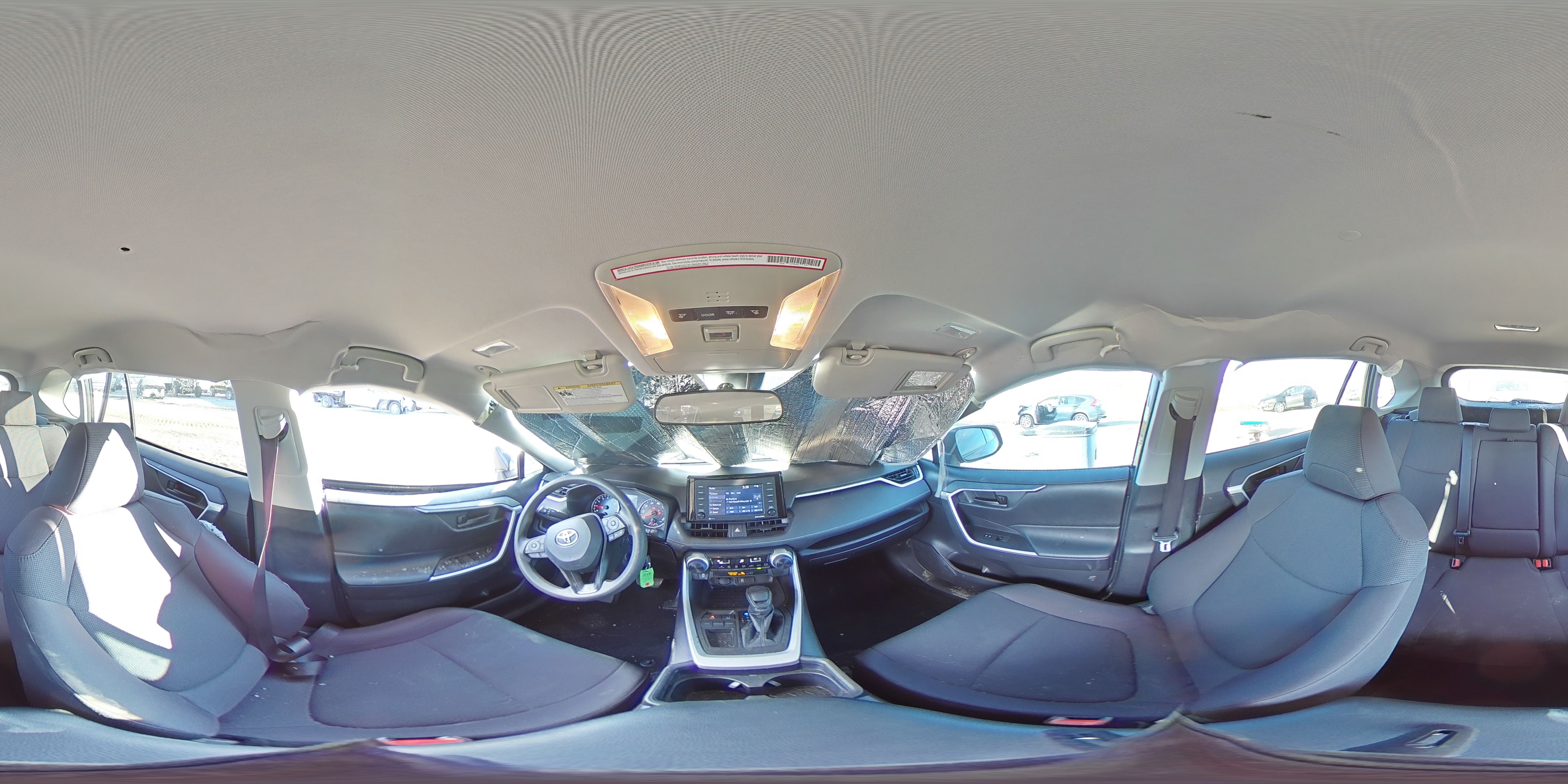 2021 Toyota RAV 4 VIN 2T3H1RFV0MC128913 Copart auction photo, side / front end damage thumbnail 13