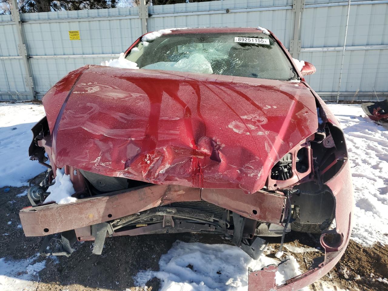 2013 Chevrolet Impala VIN 2G1WC5E39D1142464 Copart auction photo, front end damage thumbnail 5