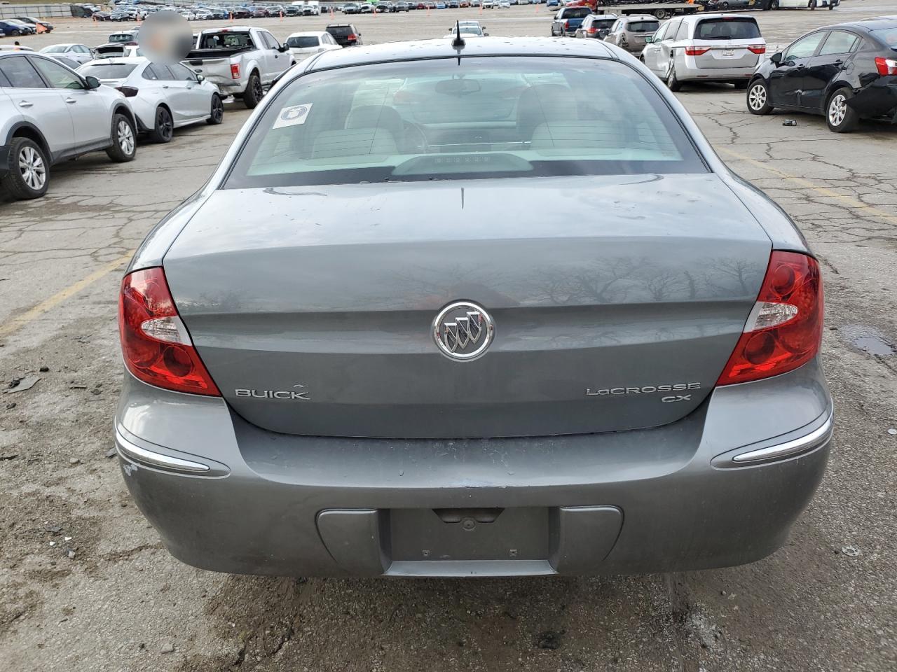 2009 Buick LaCrosse VIN 2G4WC582X91182601 Copart auction photo, side damage thumbnail 6