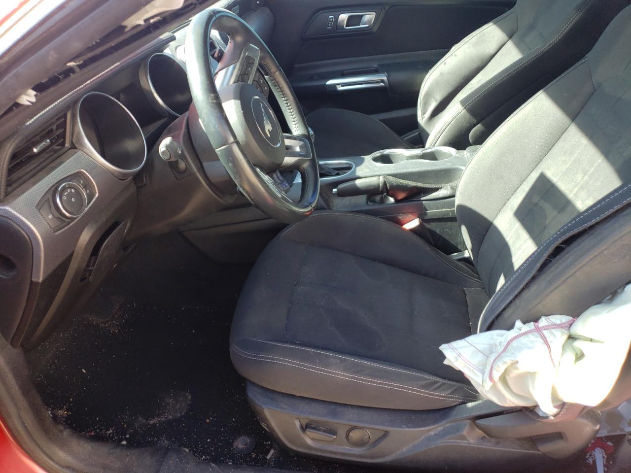 2021 Ford Mustang VIN 1FA6P8CF0M5137524 Copart auction photo, front end / undercarriage damage thumbnail 7