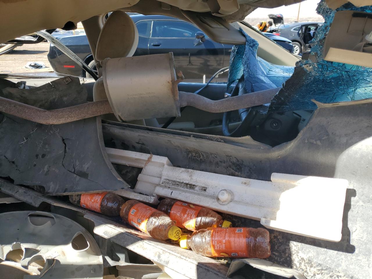 2004 Honda Accord VIN 1HGCM56324A053459 Copart auction photo, rollover damage thumbnail 7