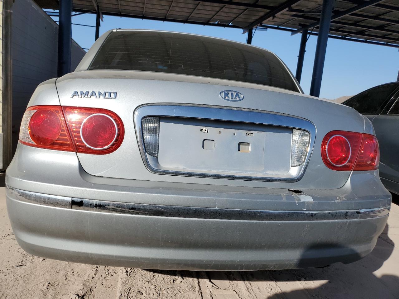 2005 KIA Amanti VIN KNALD124455058126 Copart auction photo, front end / side damage thumbnail 6