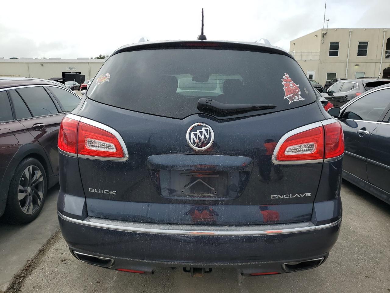 2016 Buick Enclave VIN 5GAKRCKD5GJ134699 Copart auction photo, water/flood damage thumbnail 6