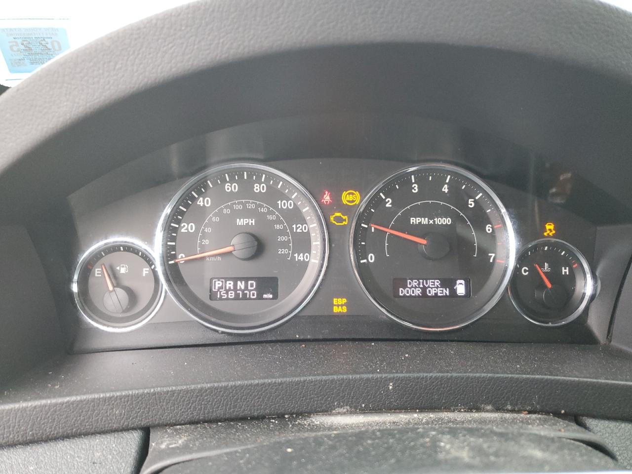 2008 Jeep Grand Cherokee VIN 1J8HR48N68C162377 Copart auction photo, rear end damage thumbnail 9