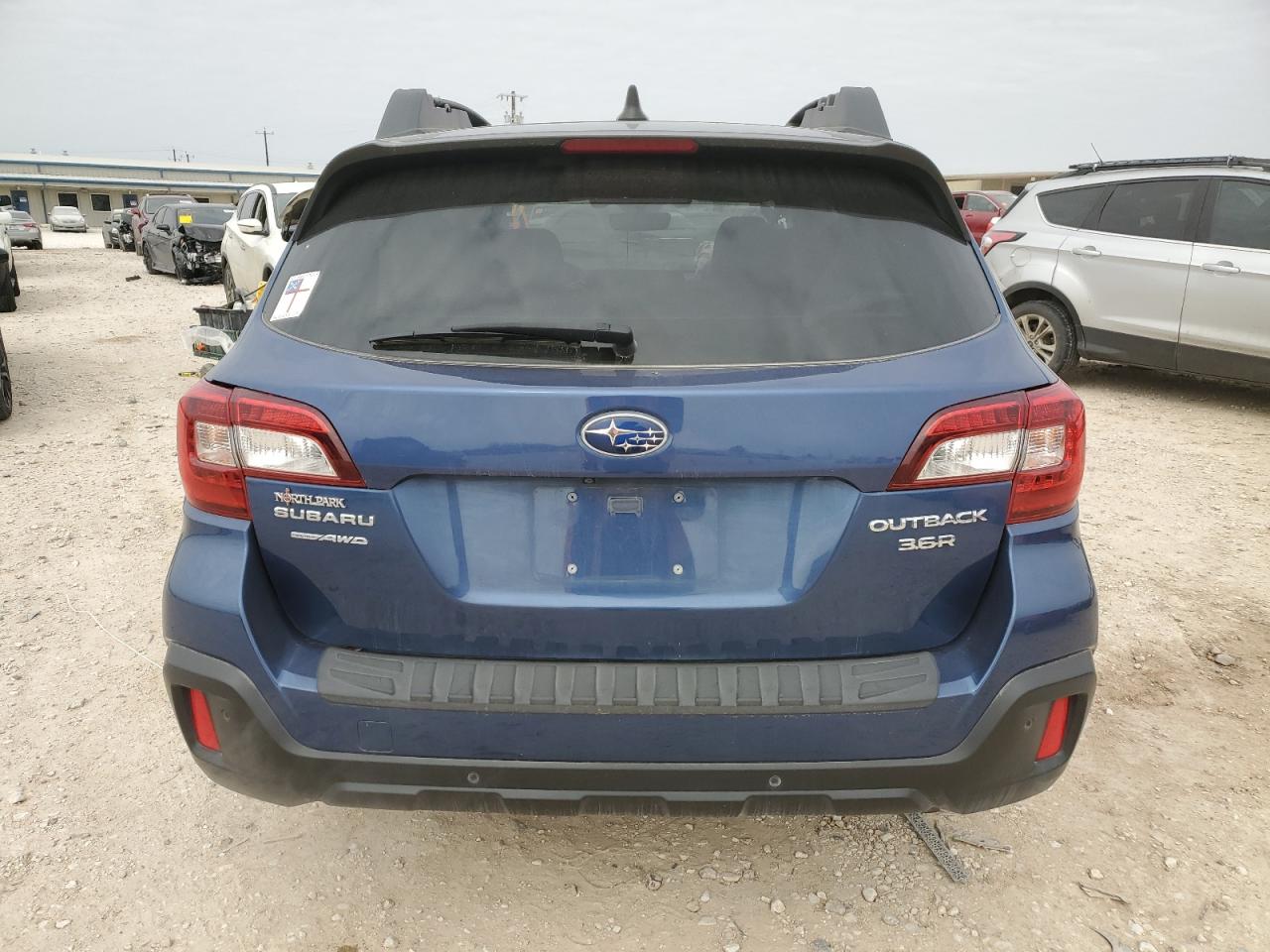 2019 Subaru Outback VIN 4S4BSENC8K3302765 Copart auction photo, front end / minor dent/scratches damage thumbnail 6