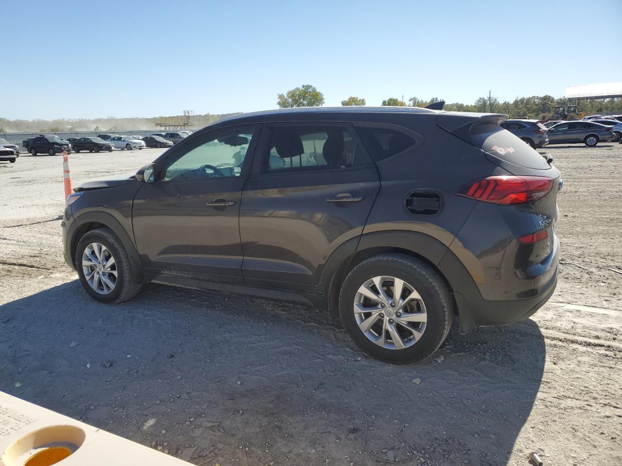 2019 Hyundai Tucson VIN KM8J3CA46KU998855 Copart auction photo, front end damage thumbnail 2