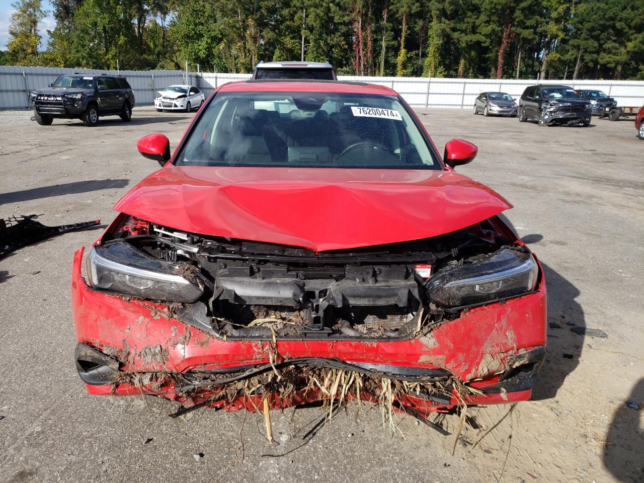 2024 Honda Civic VIN 2HGFE1F78RH314205 Copart auction photo, front end damage thumbnail 5