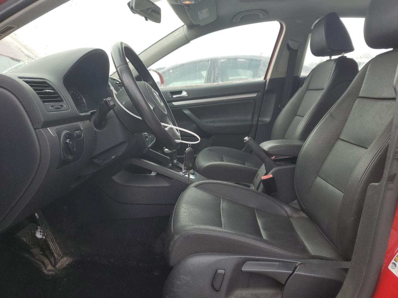2010 Volkswagen Jetta VIN 3VWRZ7AJ1AM156282 Copart auction photo, side / front end damage thumbnail 7