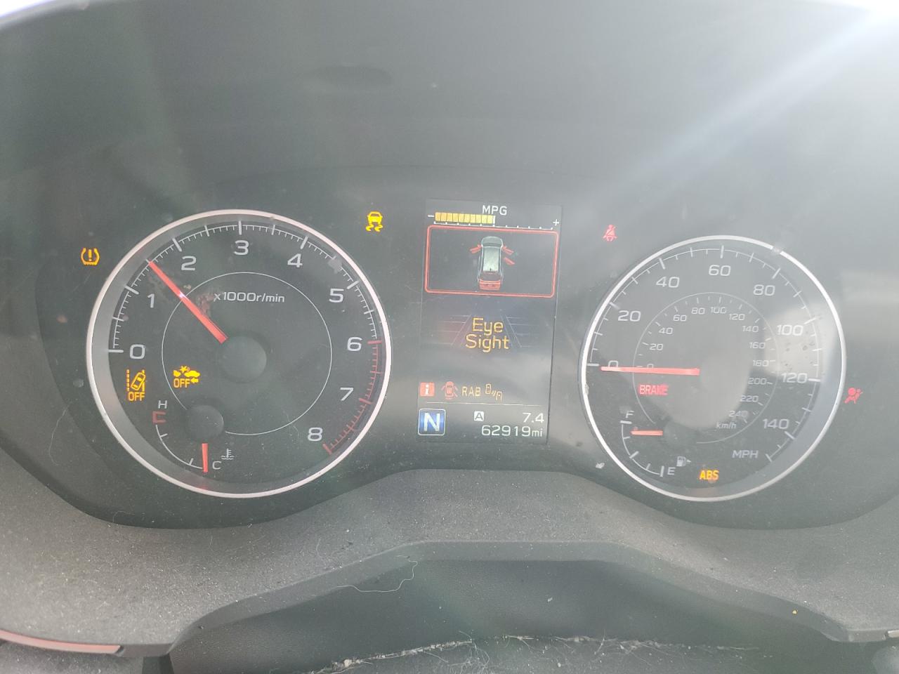 2020 Subaru Ascent VIN 4S4WMAHD2L3442210 Copart auction photo, all over damage thumbnail 9