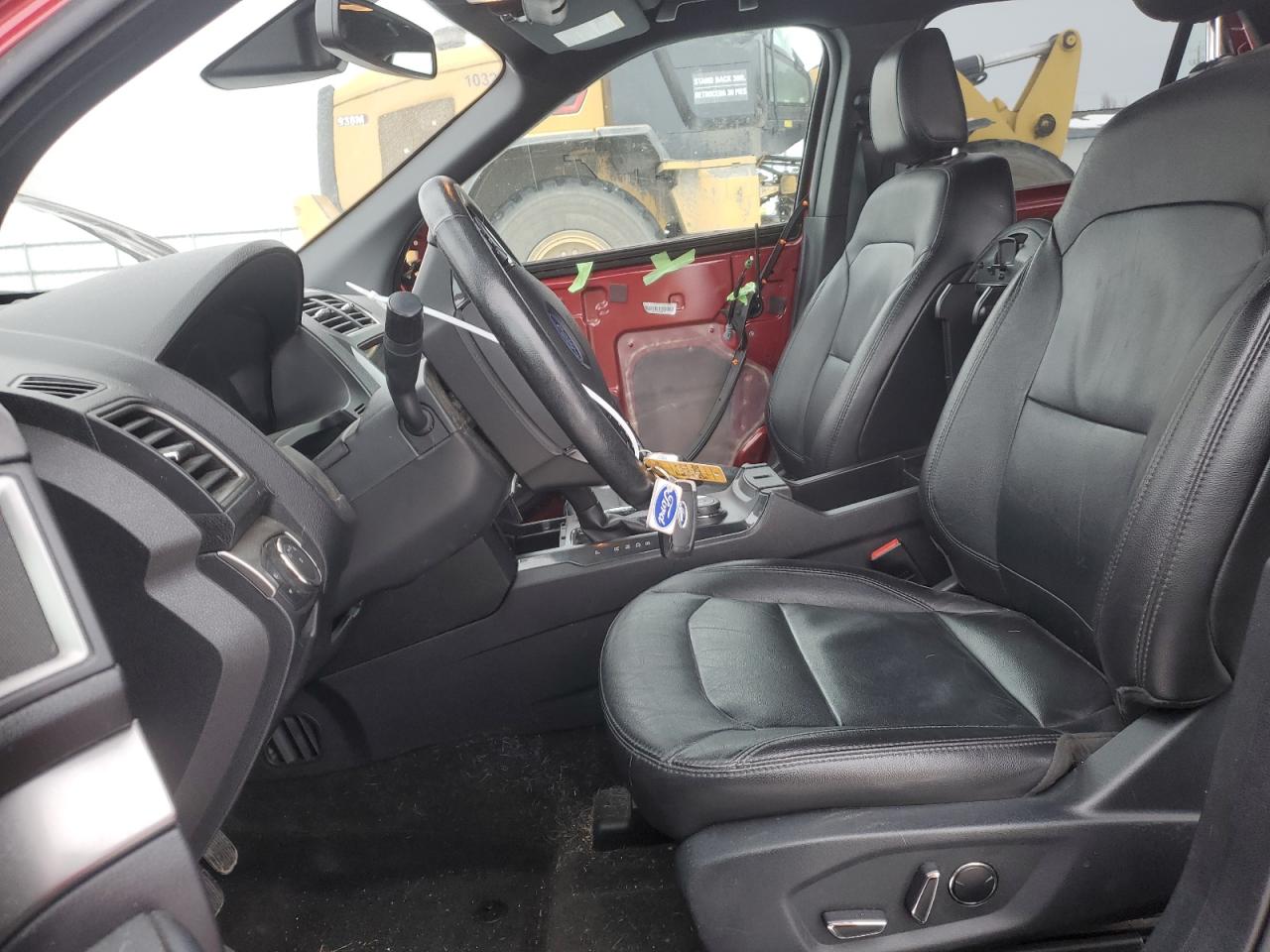 2018 Ford Explorer VIN 1FM5K8D8XJGB94989 Copart auction photo, all over damage thumbnail 7