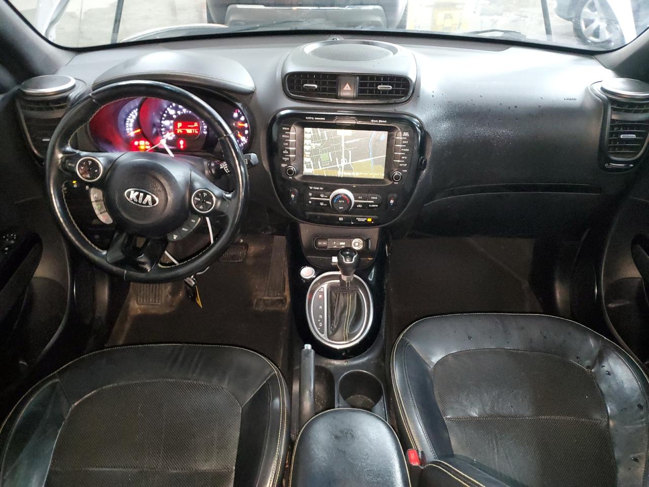 2015 KIA Soul VIN KNDJP3A5XF7780438 Copart auction photo, front end / side damage thumbnail 8