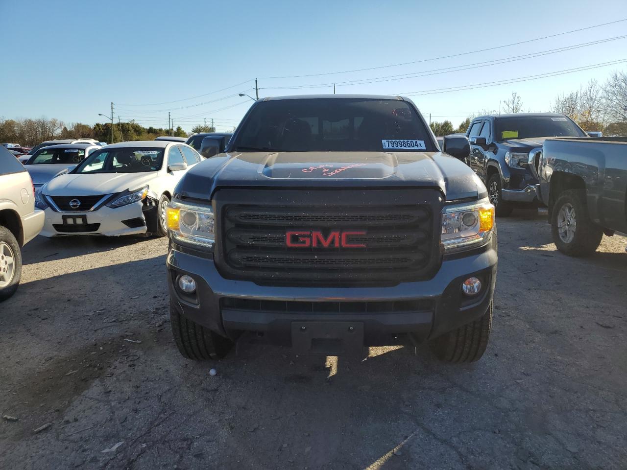 2017 GMC Canyon VIN 1GTG6CEN3H1315819 Copart auction photo, front end / minor dent/scratches damage thumbnail 5