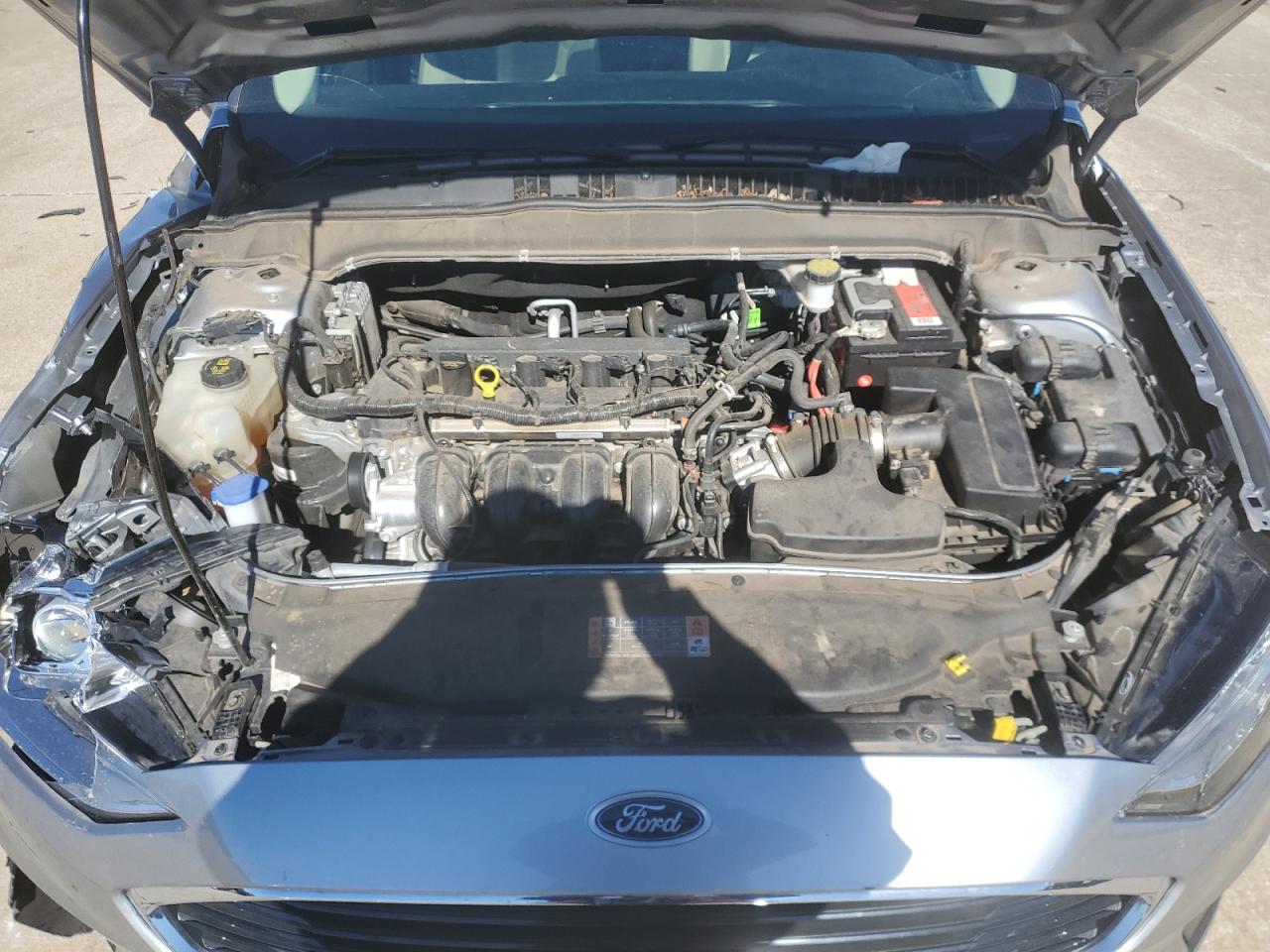 2020 Ford Fusion VIN 3FA6P0G76LR169359 Copart auction photo, side / front end damage thumbnail 12
