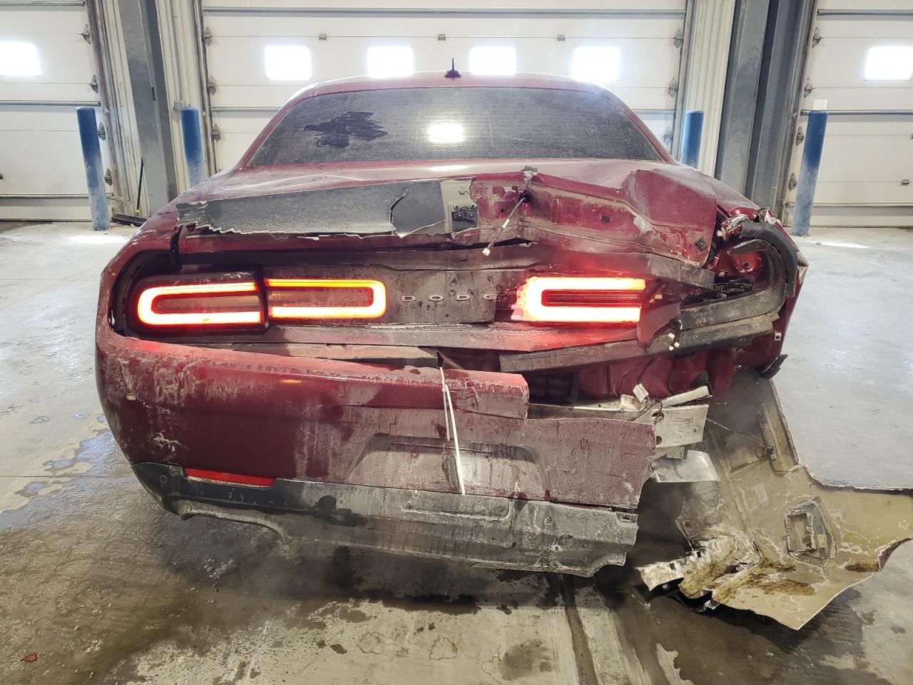 2019 Dodge Challenger VIN 2C3CDZFJXKH719247 Copart auction photo, rear end damage thumbnail 6