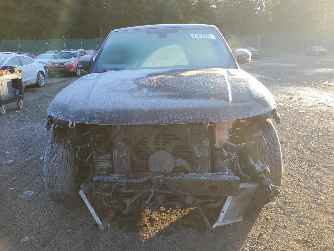 2015 Land Rover Range Rover VIN SALWR2TF7FA515360 Copart auction photo, front end damage thumbnail 5