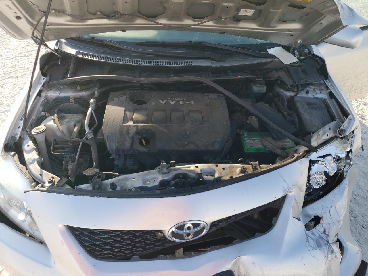 2010 Toyota Corolla VIN JTDBU4EE0AJ069758 Copart auction photo, front end damage thumbnail 11