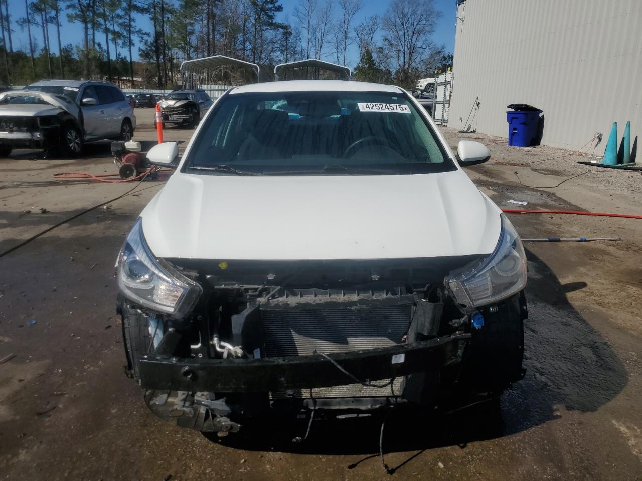 2022 KIA Rio VIN 3KPA24AD5NE432475 Copart auction photo, front end damage thumbnail 5
