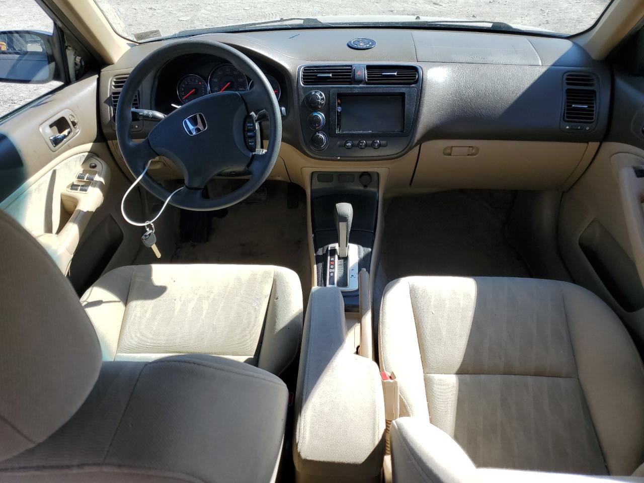 2003 Honda Civic VIN 2HGES16583H584769 Copart auction photo, front end / side damage thumbnail 8