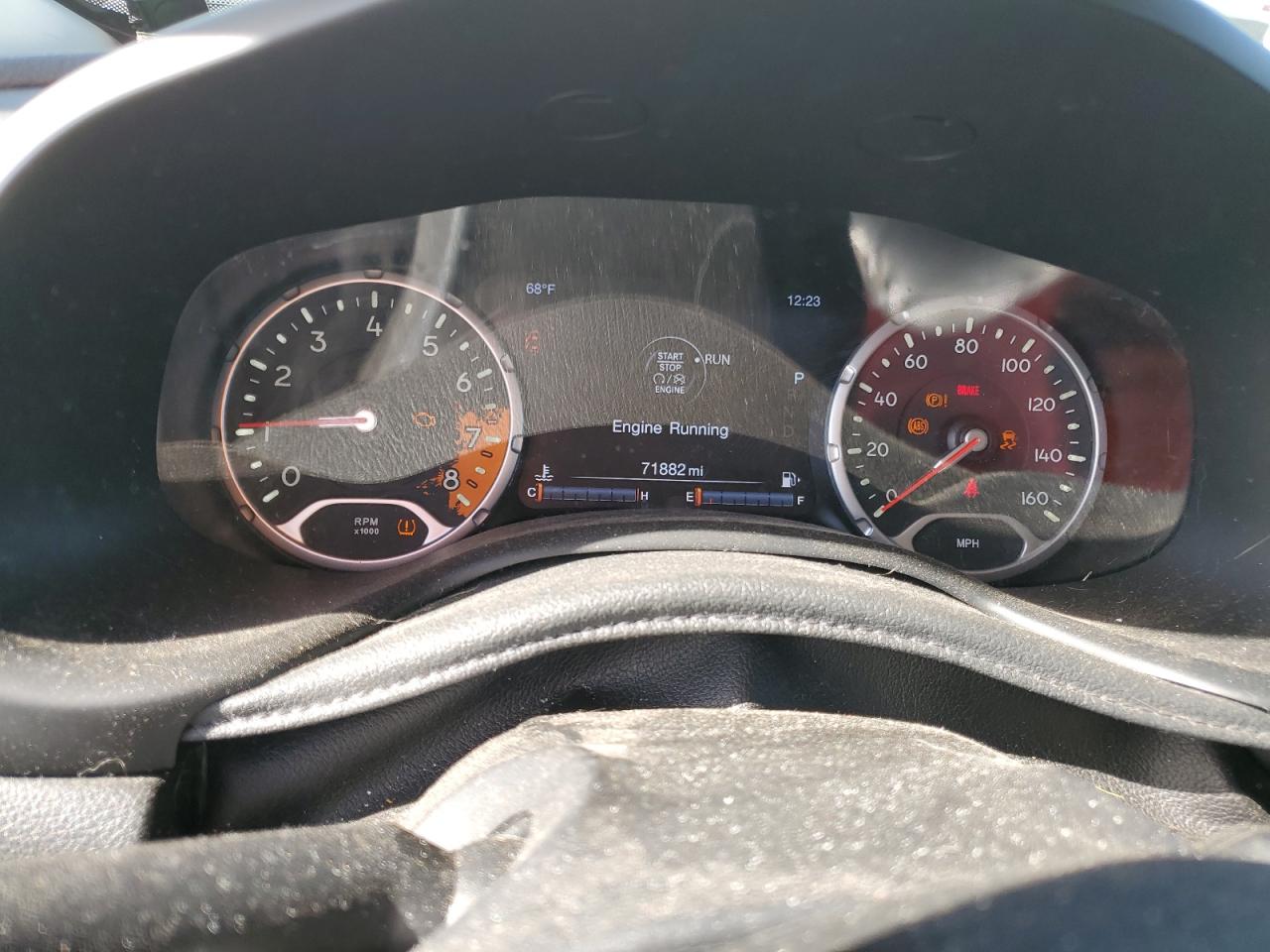 2016 Jeep Renegade VIN ZACCJBDT5GPC85647 Copart auction photo, hail / front end damage thumbnail 9