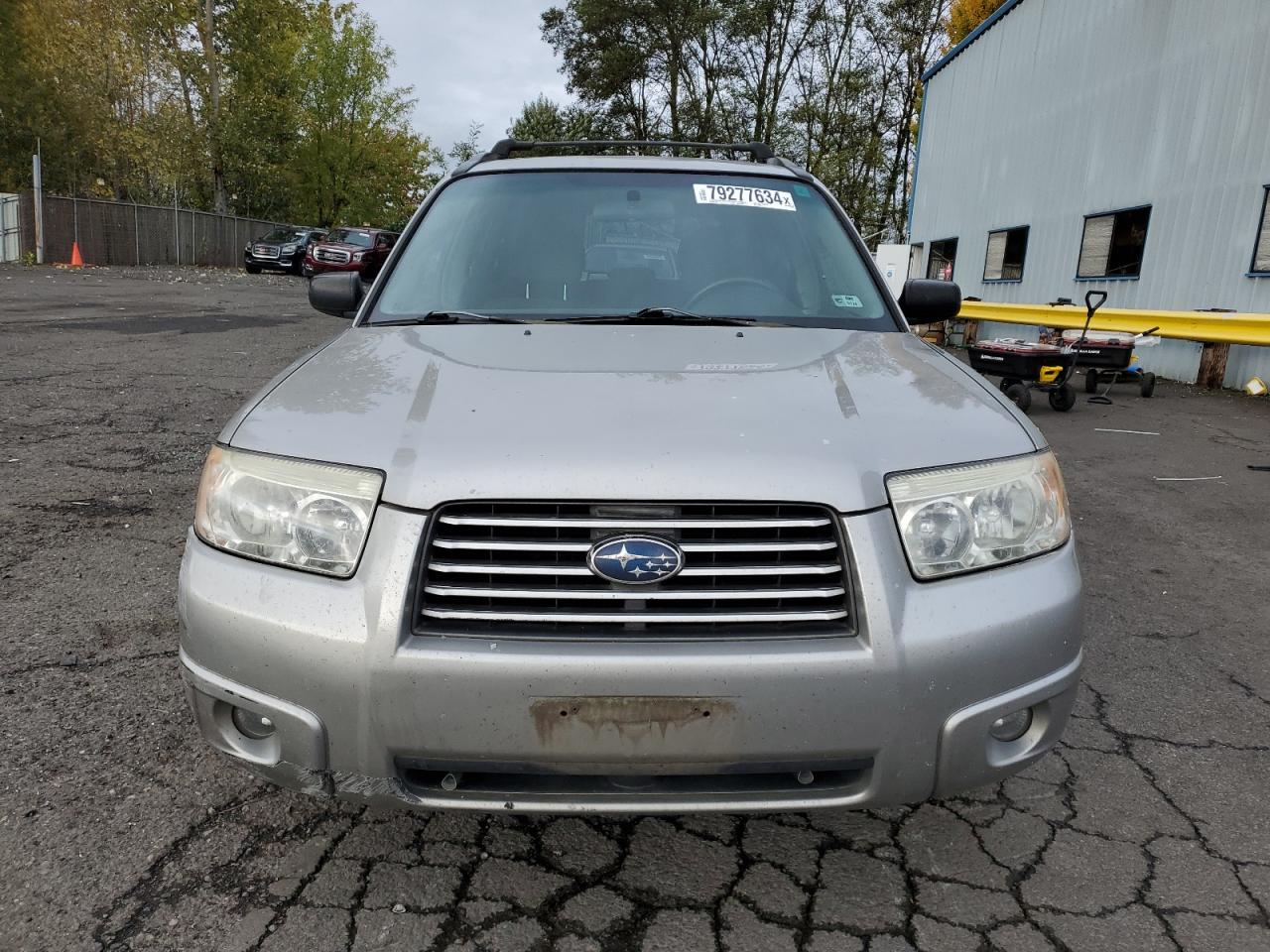 2006 Subaru Forester VIN JF1SG63676H759932 Copart auction photo, rear end / side damage thumbnail 5