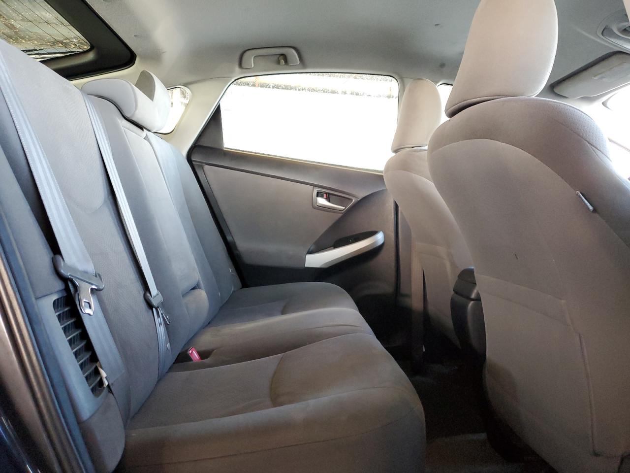 2012 Toyota Prius VIN JTDKN3DP1C3006511 Copart auction photo, side / rear end damage thumbnail 10