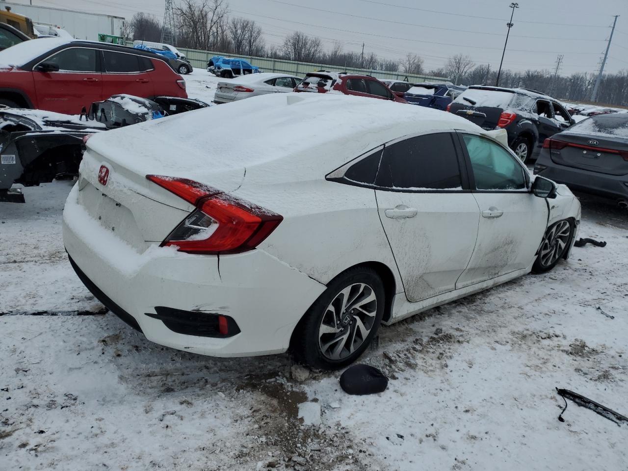 2017 Honda Civic VIN 19XFC2F75HE038246 Copart auction photo, front end damage thumbnail 3