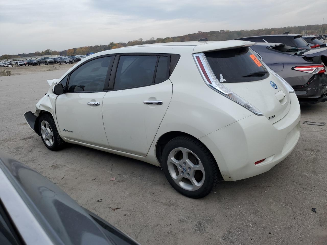 2014 Nissan Leaf VIN 1N4AZ0CP3EC335591 Copart auction photo, front end damage thumbnail 2