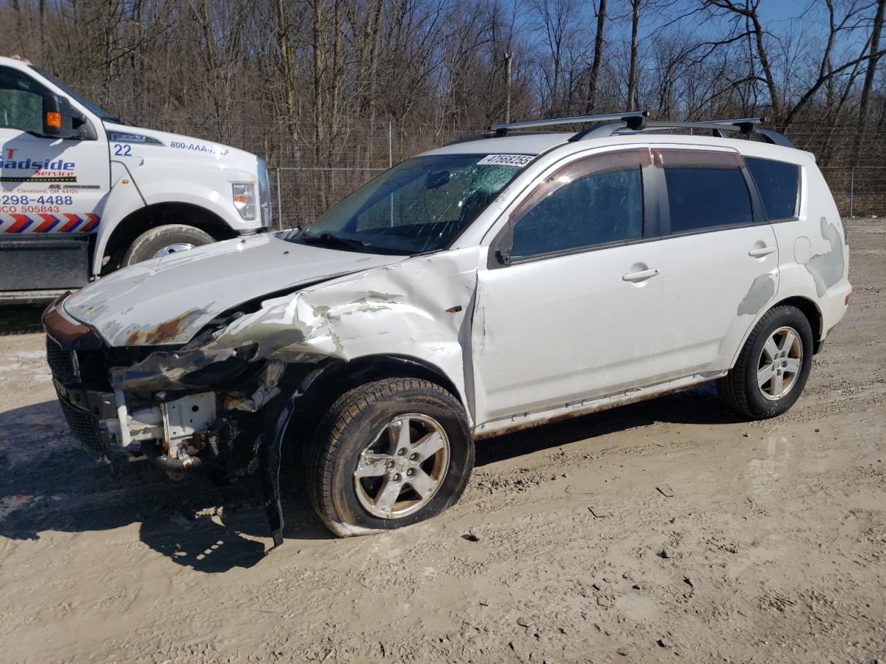2010 Mitsubishi Outlander VIN JA4AS2AW7AZ017835