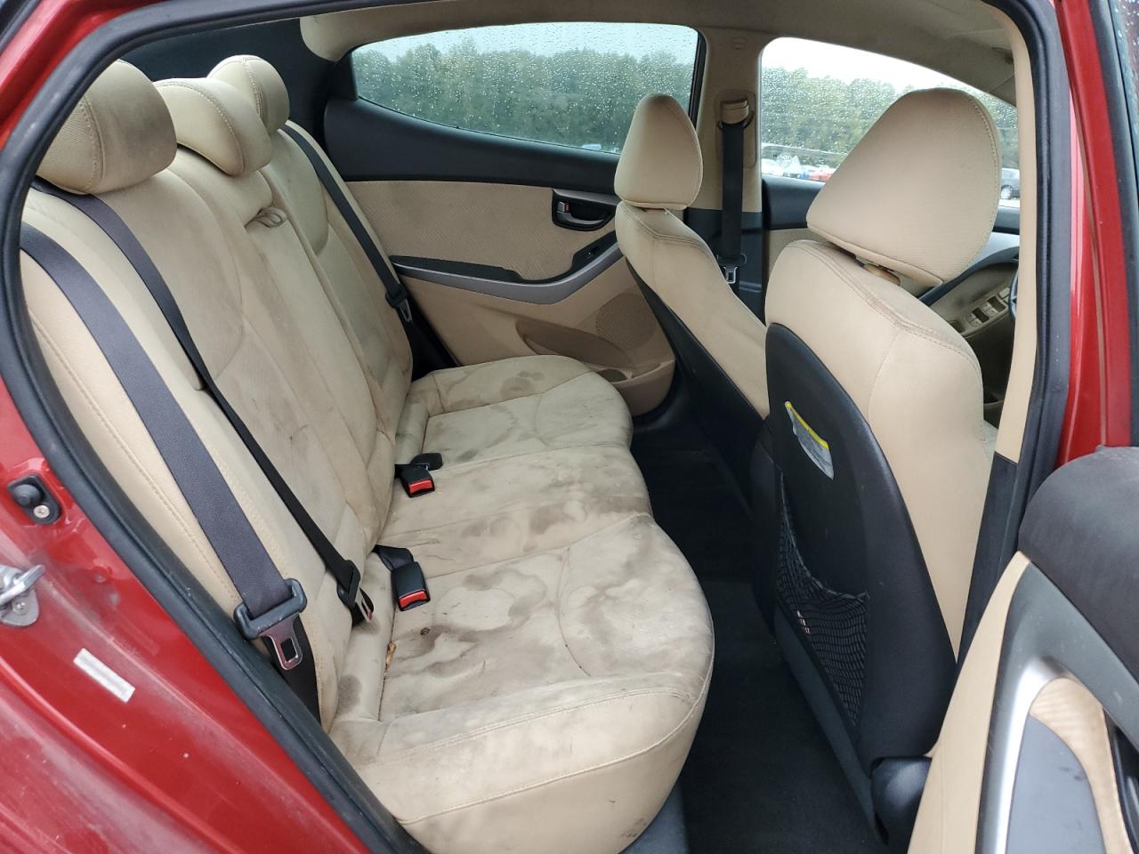 2013 Hyundai Elantra VIN KMHDH4AE8DU657229 Copart auction photo, front end damage thumbnail 10