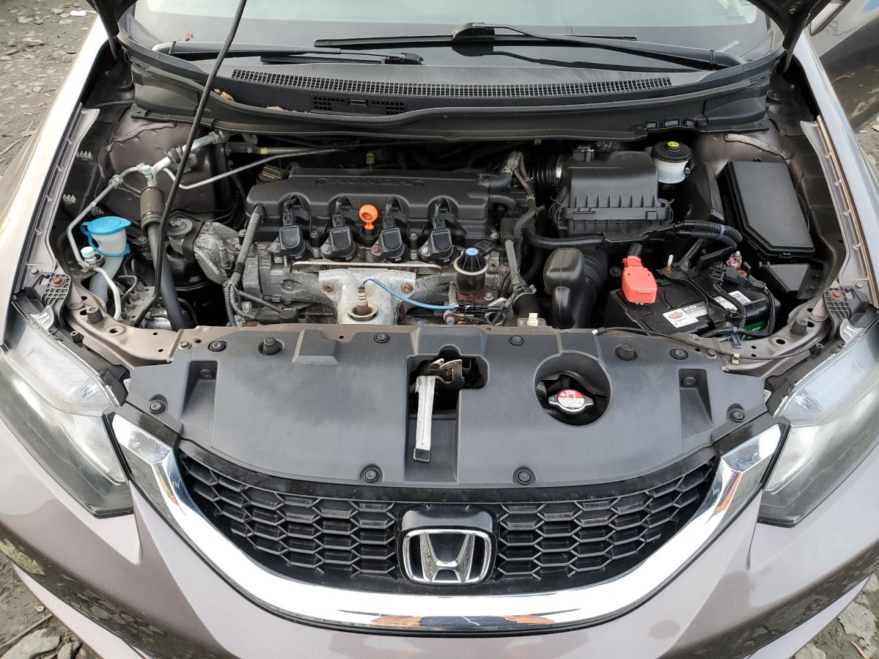 2015 Honda Civic VIN 19XFB2F87FE212939 Copart auction photo, side damage thumbnail 11