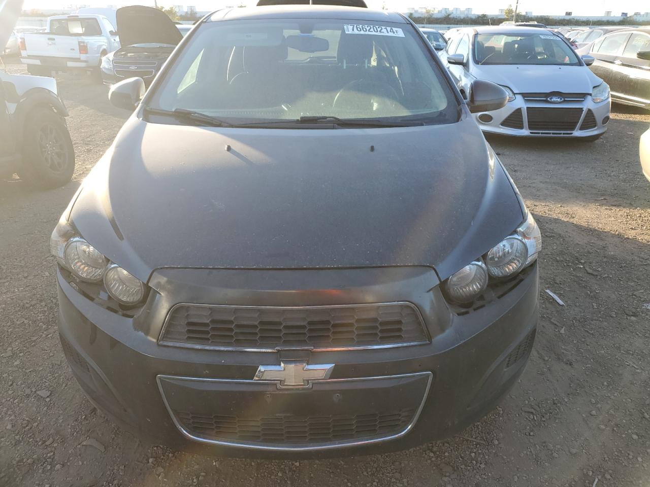 2014 Chevrolet Sonic VIN 1G1JC6SH7E4237627 Copart auction photo, rear end damage thumbnail 5