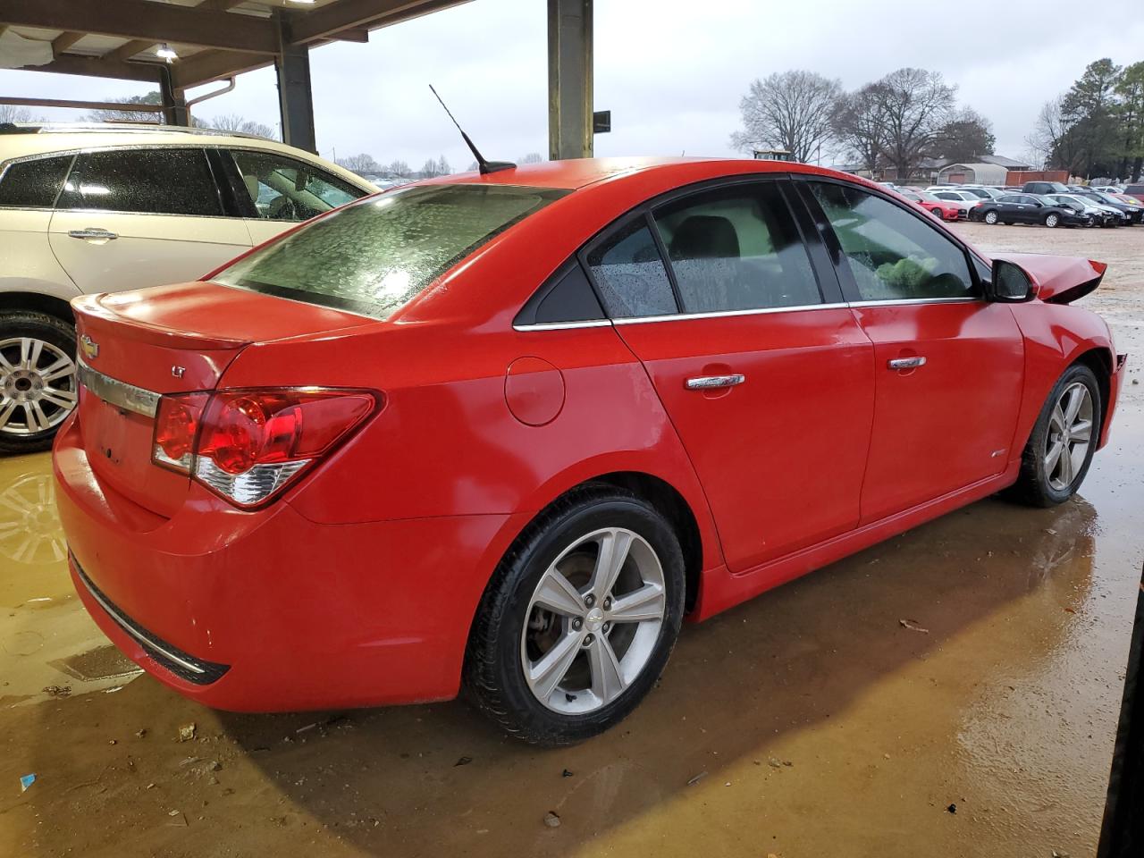 2013 Chevrolet Cruze VIN 1G1PE5SB1D7116695 Copart auction photo, front end damage thumbnail 3