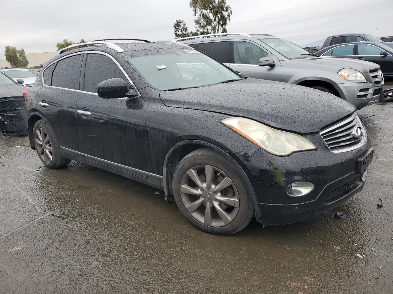 2008 Infiniti EX VIN JNKAJ09F08M356833 Copart auction photo, rear end damage thumbnail 4