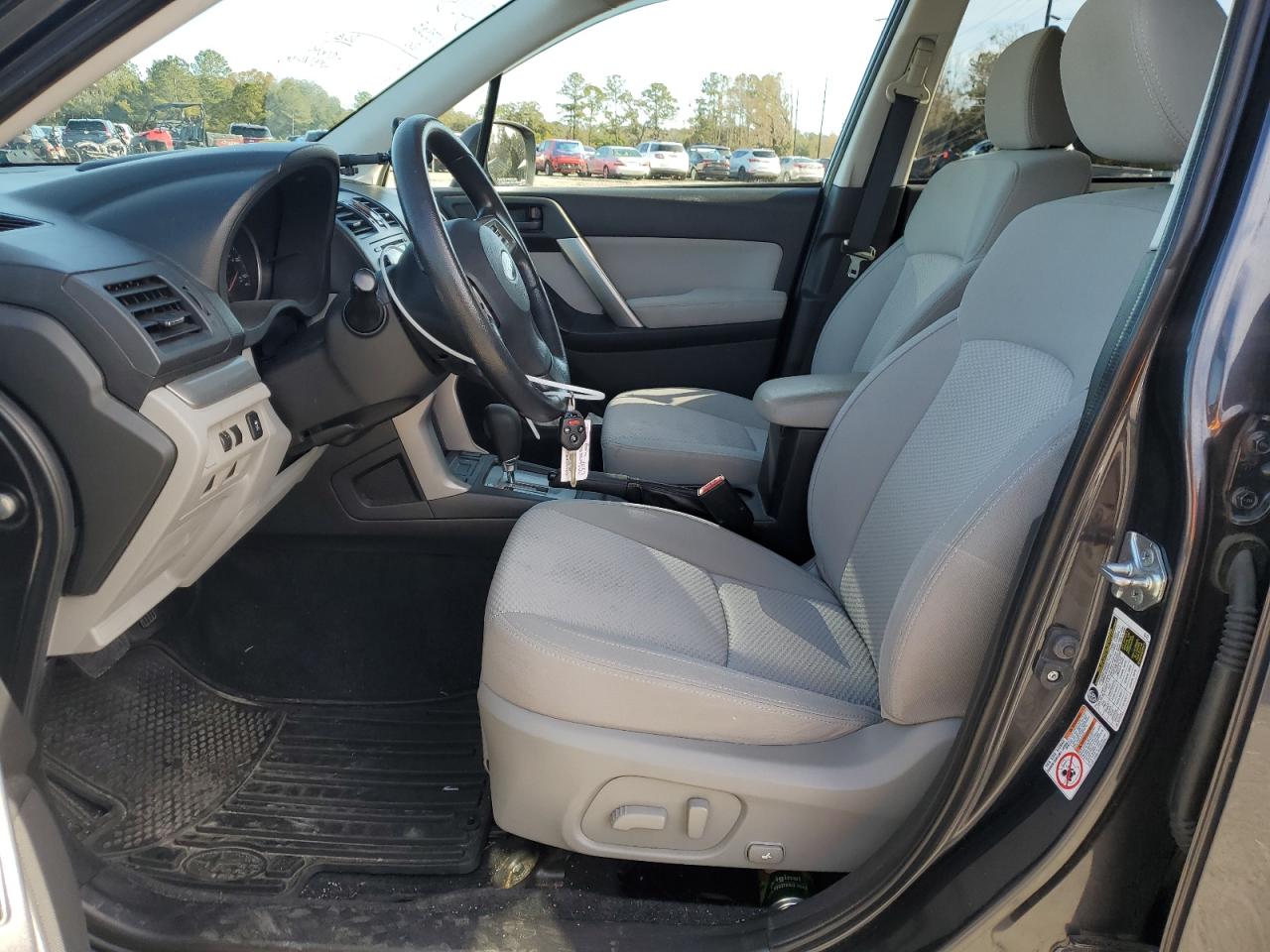2015 Subaru Forester VIN JF2SJADC8FH512469 Copart auction photo, side damage thumbnail 7