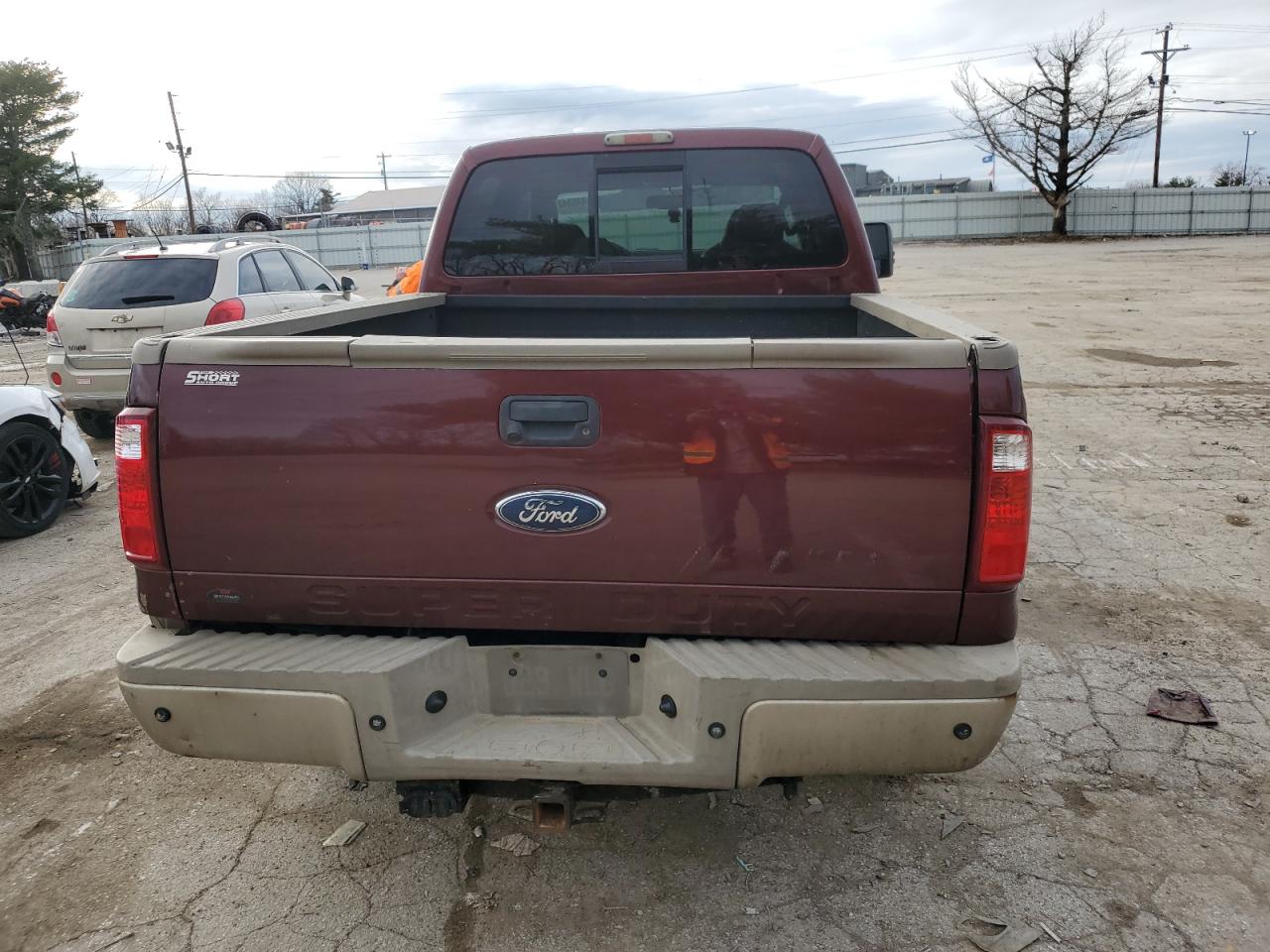 2009 Ford F250 VIN 1FTSW21R69EA82252 Copart auction photo, water/flood damage thumbnail 6