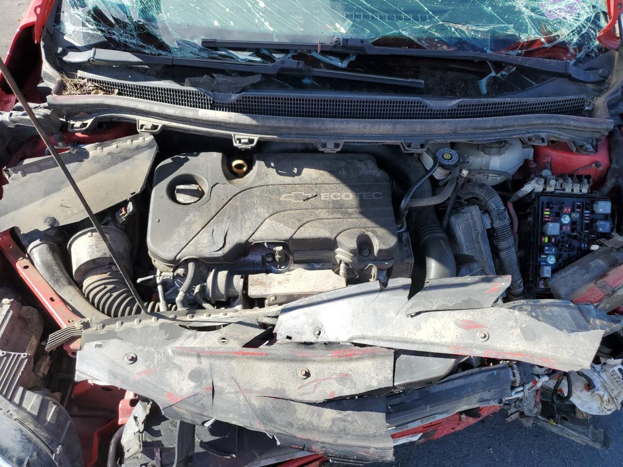 2017 Chevrolet Cruze VIN 1G1BE5SMXH7113473 Copart auction photo, all over damage thumbnail 12