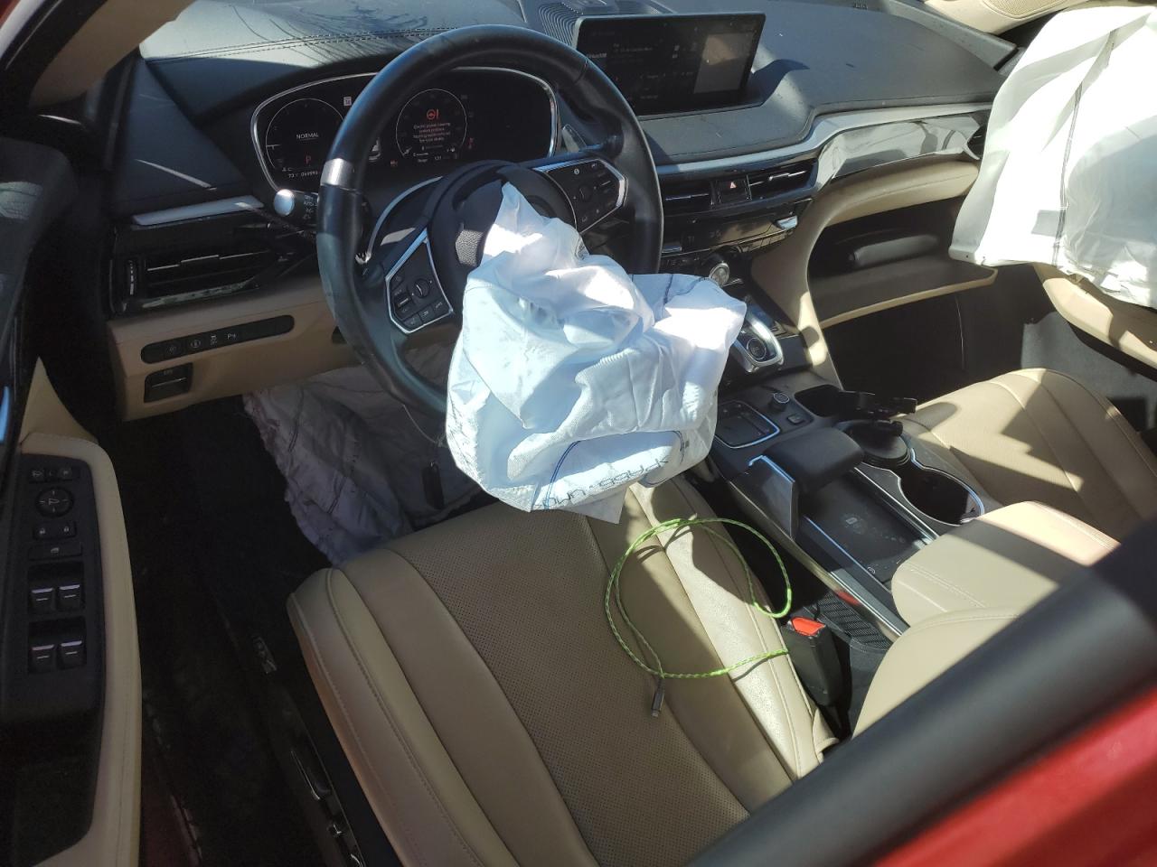 2022 Acura MDX VIN 5J8YD9H41NL000700 Copart auction photo, front end damage thumbnail 8