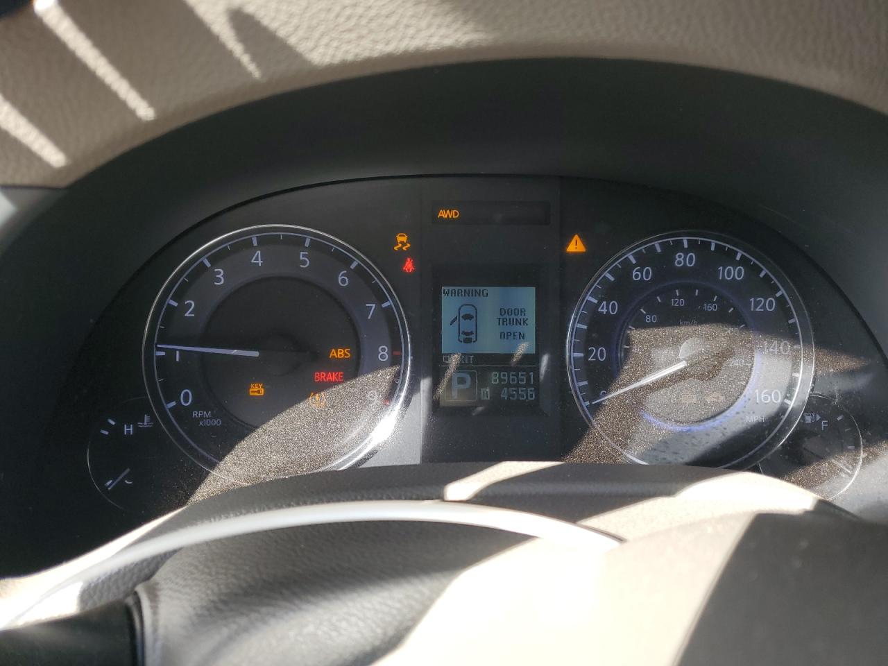 2015 Infiniti Q40 VIN JN1CV6ARXFM651428 Copart auction photo, rear end damage thumbnail 9