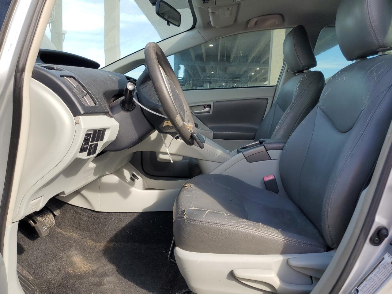 2012 Toyota Prius VIN JTDKN3DU5C5533526 Copart auction photo, front end / side damage thumbnail 7