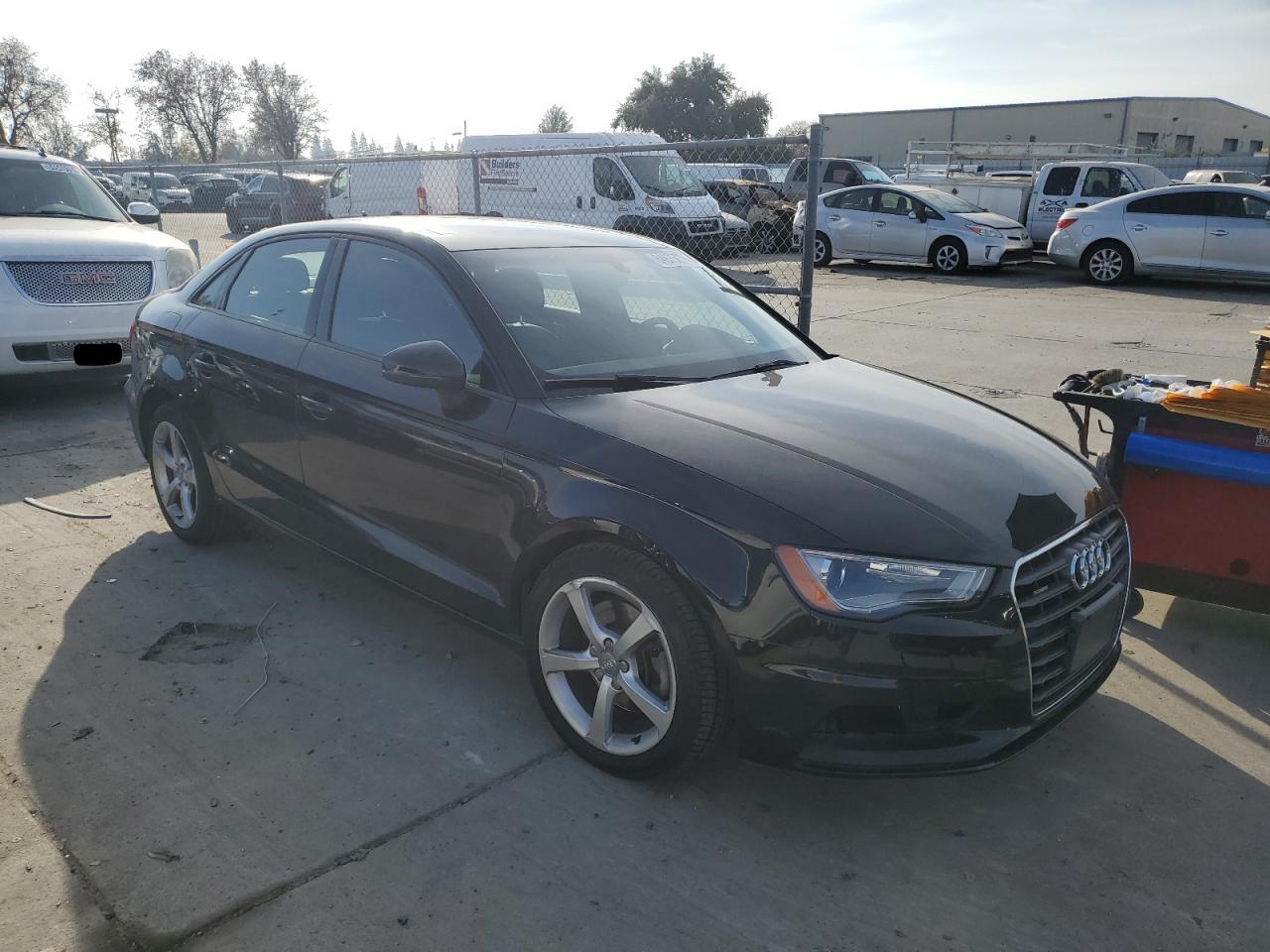 2015 Audi A3 VIN WAUBFGFF6F1028851 Copart auction photo, front end damage thumbnail 4