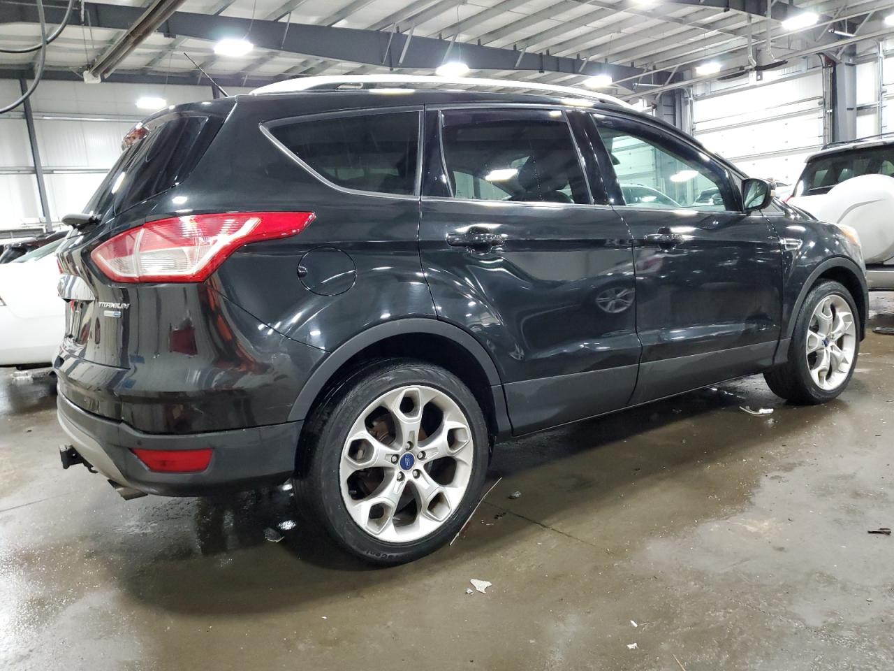 2014 Ford Escape VIN 1FMCU9J99EUE26672 Copart auction photo, front end damage thumbnail 3
