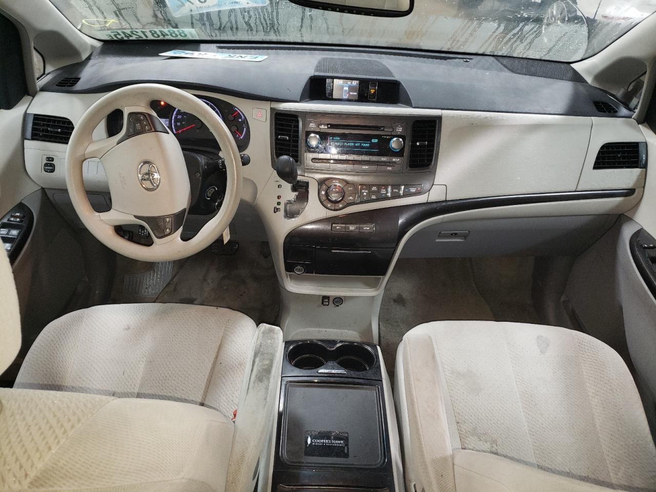 2013 Toyota Sienna VIN 5TDKK3DC1DS282998 Copart auction photo, side damage thumbnail 8