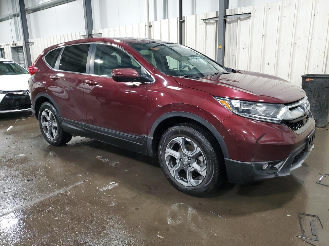 2019 Honda CR-V VIN 5J6RW2H58KL016279 Copart auction photo, side damage thumbnail 4