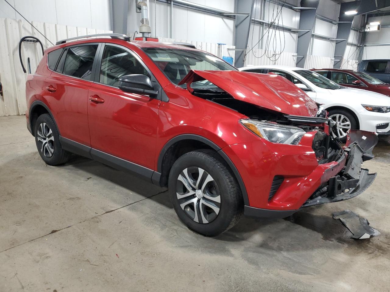 2017 Toyota RAV 4 VIN JTMZFREV8HJ110220 Copart auction photo, front end damage thumbnail 4