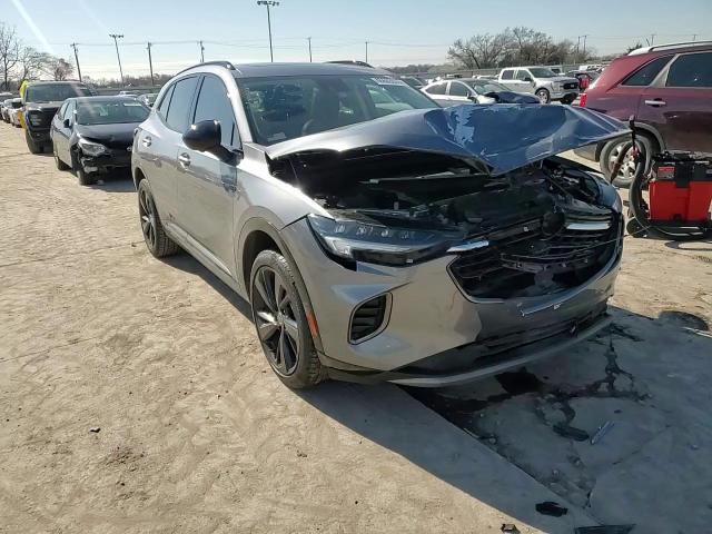 2022 Buick Envision VIN LRBFZNR47ND053473 Copart auction photo, front end / hail damage thumbnail 11